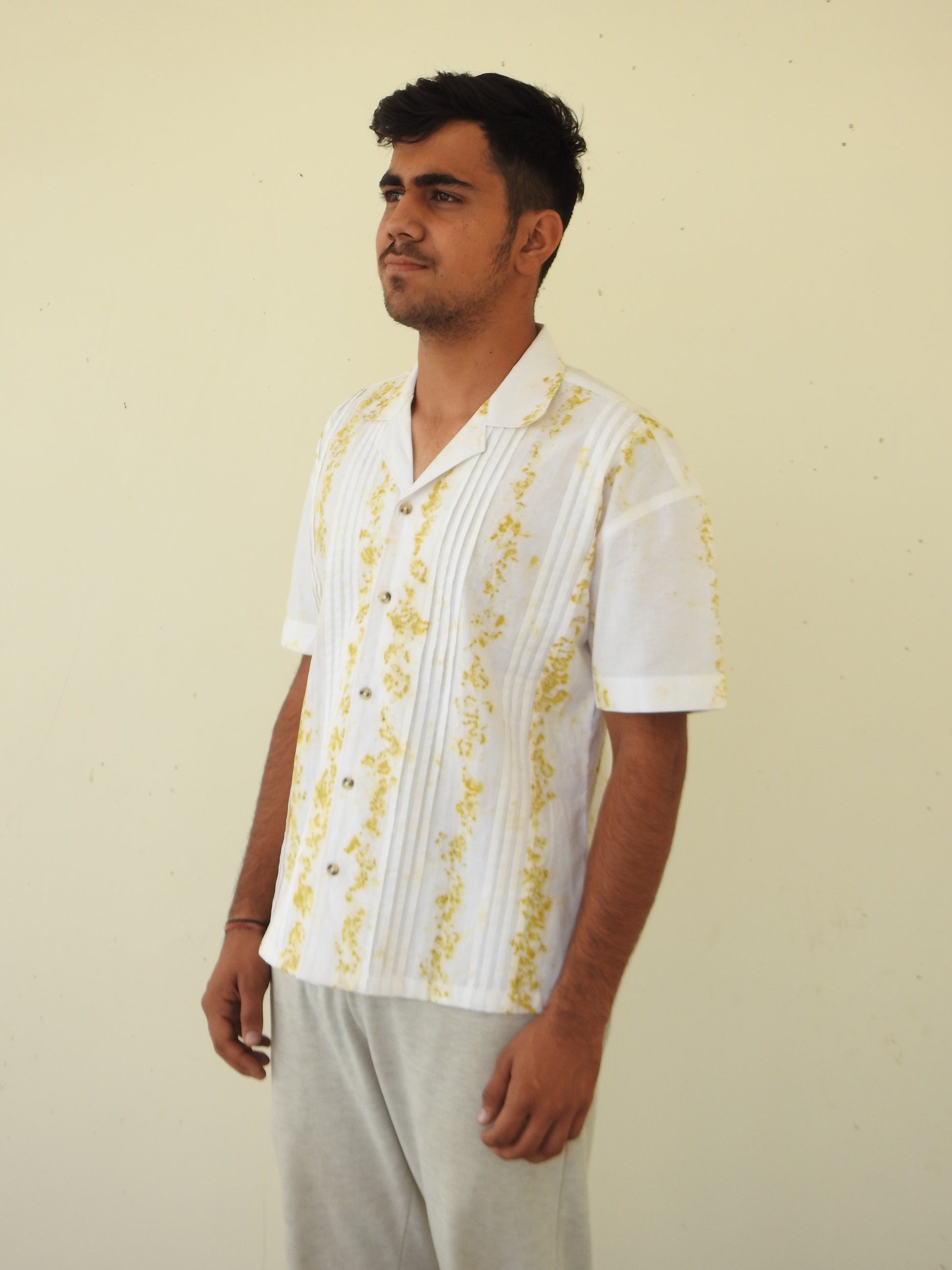 Marigold Stripe Shirt