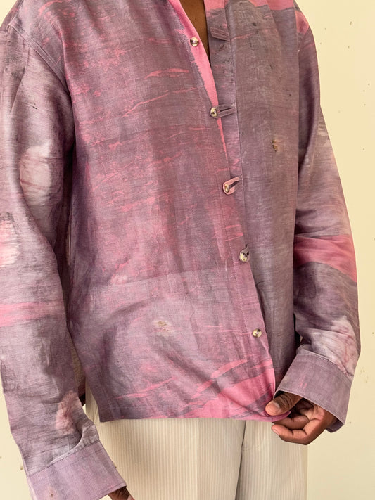 JAMUNI JAANAM CHANDERI SHIRT