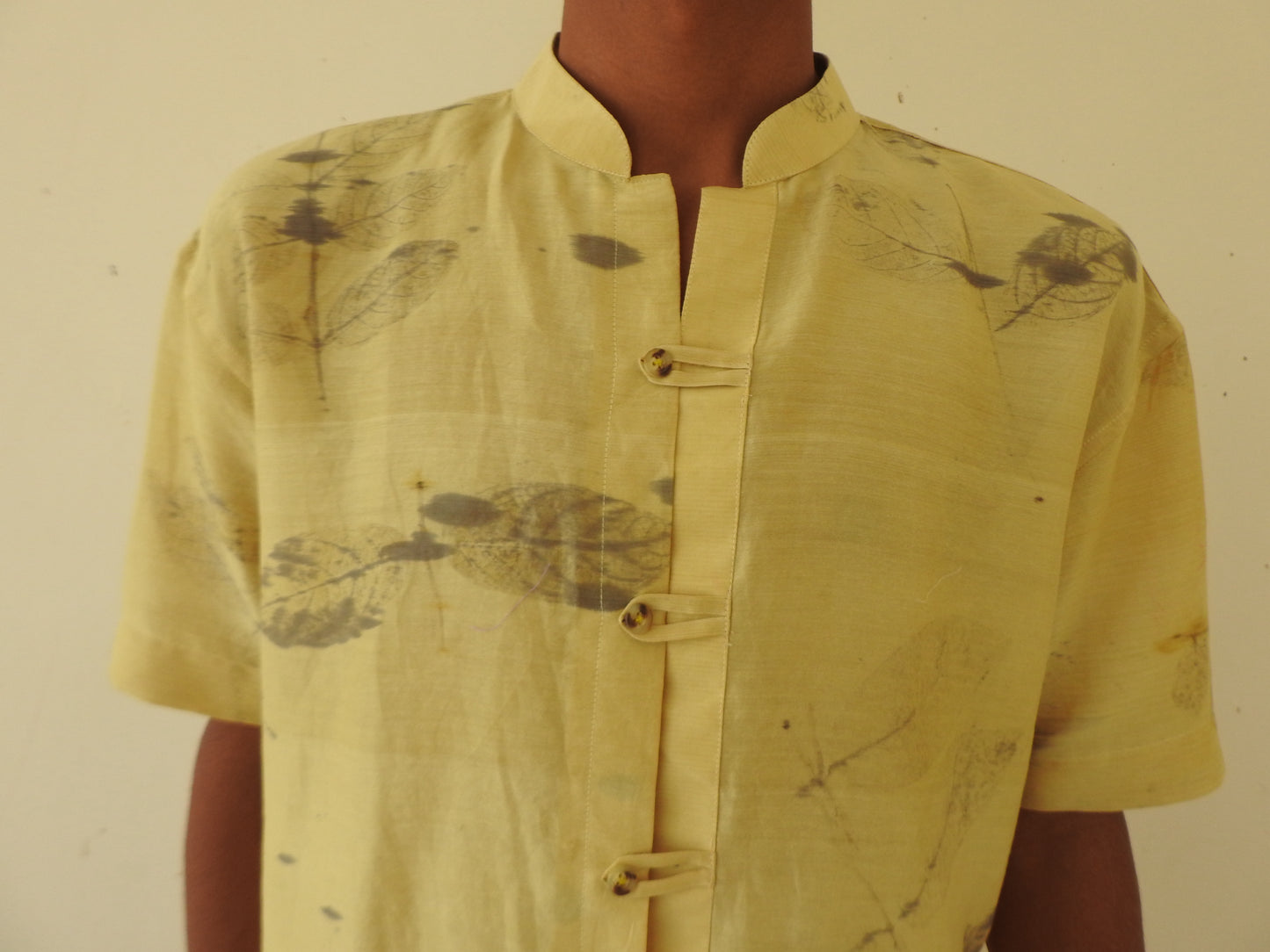 ANAAR PATTA CHANDERI SHIRT