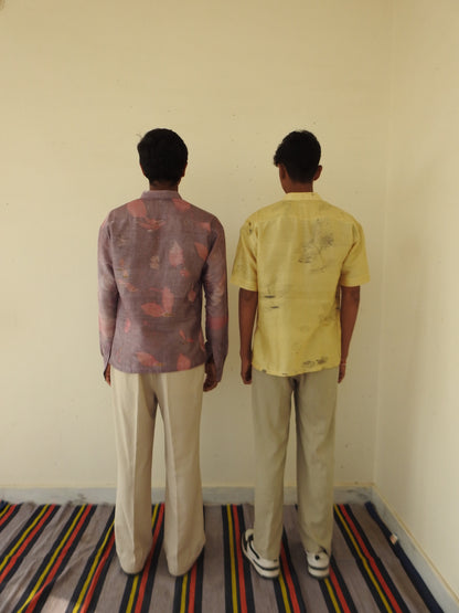 ANAAR PATTA CHANDERI SHIRT